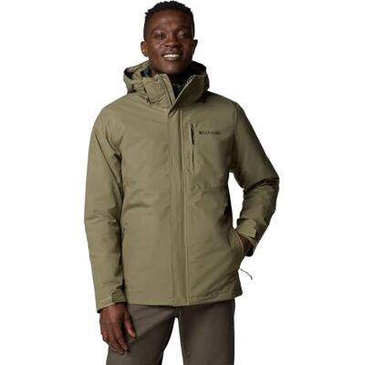 Columbia Element Blocker Interchange Jacket, Chaqueta De Invierno 3 En 1 Hombre, Stone Green, S Columbia Element Blocker Interchange Jacket, Chaqueta De Invierno 3 En 1 Hombre, Stone Green, S
