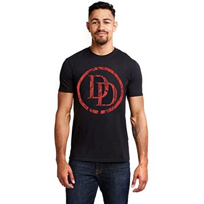 Marvel - Daredevil Logo - Negro - L - Camiseta Marvel - Daredevil Logo - Negro - L - Camiseta