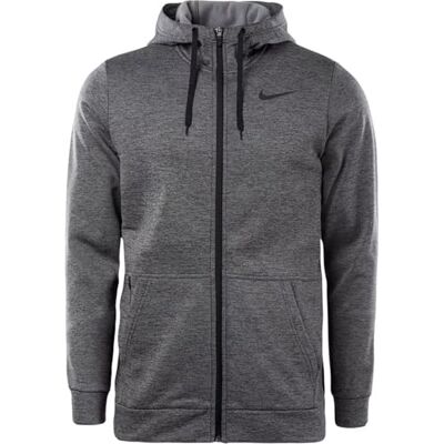Nike Therma Sweatshirt Men's Charcoal Heather/Black XL Nike Therma Sweatshirt Men's Charcoal Heather/Black XL