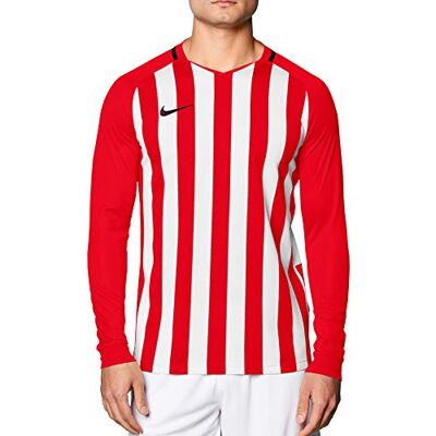 Nike Men's Striped Division III Football Jersey Long Sleeved t-Shirt, Hombre, Black/White/White/(Black), M Nike Men's Striped Division III Football Jersey Long Sleeved t-Shirt, Hombre, Black/White/White/(Black), M