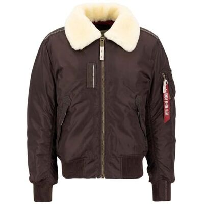 Alpha Chaqueta bomber Injector III para hombre Hunter Brown Alpha Chaqueta bomber Injector III para hombre Hunter Brown