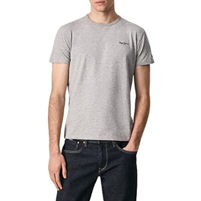 Pepe Jeans Original Basic 3 N Camisetas, Gris (Marl Grey), XS para Hombre Pepe Jeans Original Basic 3 N Camisetas, Gris (Marl Grey), XS para Hombre