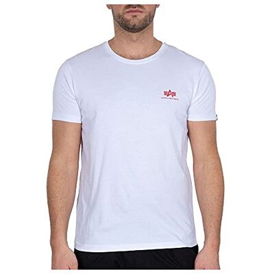 Alpha Backprint, Camiseta Hombre, White/red, 3XL Alpha Backprint, Camiseta Hombre, White/red, 3XL