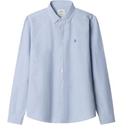 SPRINGFIELD Camisa Oxford L/S Original A Rayas Shirt Hombre (Pack de 1) SPRINGFIELD Camisa Oxford L/S Original A Rayas Shirt Hombre (Pack de 1)