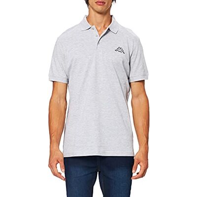Kappa PELEOT Polo Unisex 100% Algodón Piqué Cuello Polo 3 Botones Logo Bordado Colección Logo Sportstyle Kappa PELEOT Polo Unisex 100% Algodón Piqué Cuello Polo 3 Botones Logo Bordado Colección Logo Sportstyle