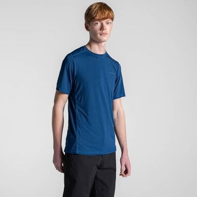 Craghoppers Camiseta de Manga Corta Charon II para Hombre, aprobada por DofE, Camiseta técnica Craghoppers Camiseta de Manga Corta Charon II para Hombre, aprobada por DofE, Camiseta técnica