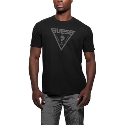 GUESS Azha Over T-Shirt Homme Col Rond Imprimé GUESS Azha Over T-Shirt Homme Col Rond Imprimé