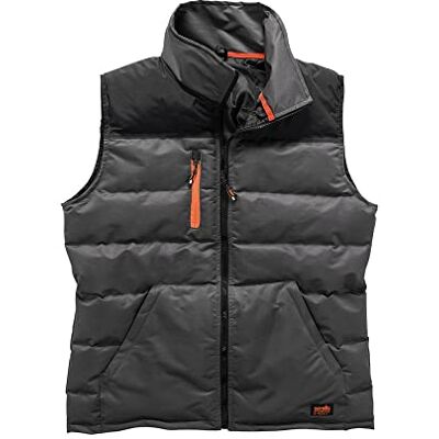 Scruffs Worker Chaleco térmico, color negro y gris Scruffs Worker Chaleco térmico, color negro y gris