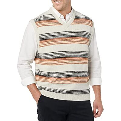 Amazon Essentials Chaleco en Lana de Cordero Hombre, Gris Pálido Degradado, XXL Alto Amazon Essentials Chaleco en Lana de Cordero Hombre, Gris Pálido Degradado, XXL Alto