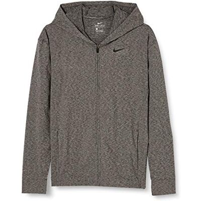 Nike M NK Dry Hoodie Fz Hprdry Lt Sweatshirt, Hombre, Black/ Htr/ Black, S Nike M NK Dry Hoodie Fz Hprdry Lt Sweatshirt, Hombre, Black/ Htr/ Black, S