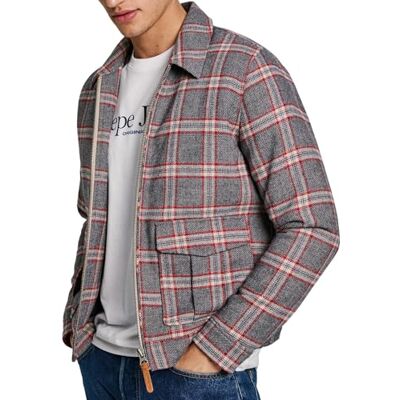 Pepe Jeans Theiskin Chaqueta, Gris (Dark Grey Marl), S para Hombre Pepe Jeans Theiskin Chaqueta, Gris (Dark Grey Marl), S para Hombre