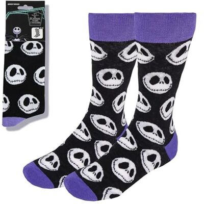 CERDÁ LIFE'S LITTLE MOMENTS Calcetines calaberas Diseño Nightmare Before Christmas Talla 38-45 Cómodos y Suaves Calcetines con Estilo Único y Licencia Oficial CERDÁ LIFE'S LITTLE MOMENTS Calcetines calaberas Diseño Nightmare Before Christmas Talla 38-45 Cómodos y Suaves Calcetines con Estilo Único y Licencia Oficial