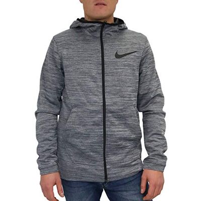 Nike M Nk Spotlight Hoodie FZ Chaqueta, Hombre, Grey Heather/Black, M Nike M Nk Spotlight Hoodie FZ Chaqueta, Hombre, Grey Heather/Black, M
