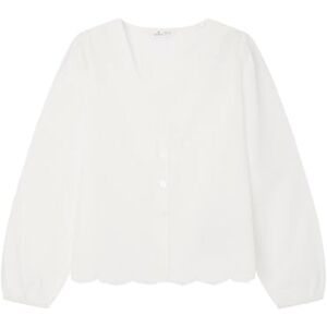 SPRINGFIELD SPRINGFILED Blusa Bordados Escote Pico, Blusa Mujer, beige, 42 SPRINGFIELD SPRINGFILED Blusa Bordados Escote Pico, Blusa Mujer, beige, 42