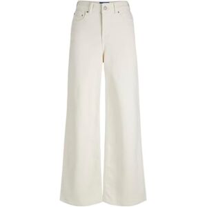 JACK & JONES Jxtokyo Wide HW Jeans C6171 Dnm Noos, Blanco Vaquero. Detalles: Blanco Apagado, 26W x 32L Mujeres JACK & JONES Jxtokyo Wide HW Jeans C6171 Dnm Noos, Blanco Vaquero. Detalles: Blanco Apagado, 26W x 32L Mujeres
