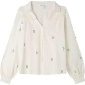 SPRINGFIELD Nueva Camisa De Estructura con Bordado De Árboles, Marrón, 42 SPRINGFIELD Nueva Camisa De Estructura con Bordado De Árboles, Marrón, 42