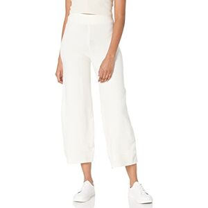 The Drop Bernadette Pantalón Tobillero Holgado de Punto sin Cierre para Mujer, blanco (whisper white), M The Drop Bernadette Pantalón Tobillero Holgado de Punto sin Cierre para Mujer, blanco (whisper white), M