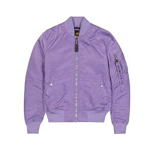 Alpha MA-1 VF Light Bomber Chaqueta para mujer Violet Storm XL Alpha MA-1 VF Light Bomber Chaqueta para mujer Violet Storm XL