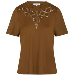 Morgan Camiseta manga corta strass Jungle S Morgan Camiseta manga corta strass Jungle S