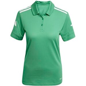 Adidas Donna SQUADRA25 Cotton Polo, Team Green/White, XXS Adidas Donna SQUADRA25 Cotton Polo, Team Green/White, XXS