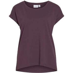 Vila Camiseta para Mujer Vidreamers New Pure Noos, Plum, XXL Vila Camiseta para Mujer Vidreamers New Pure Noos, Plum, XXL