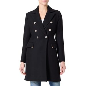 Morgan Abrigo largo de lana para mujer, talla 40, Negro, 40 Morgan Abrigo largo de lana para mujer, talla 40, Negro, 40