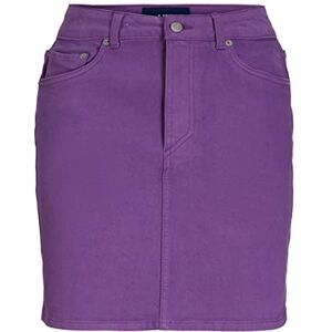 JACK & JONES Jjxx Jxhazel Skirt Akm Color Ln Falda, Mujer, Royal Lilac, M JACK & JONES Jjxx Jxhazel Skirt Akm Color Ln Falda, Mujer, Royal Lilac, M