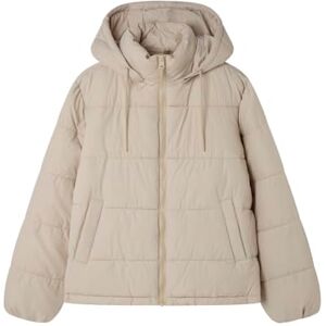 SPRINGFIELD Chaqueta Abullonada Básica Con Acolchado Reciclado, Bolsillos Ribeteados Con Botones Automáticos Y Capucha, Blanco, XS SPRINGFIELD Chaqueta Abullonada Básica Con Acolchado Reciclado, Bolsillos Ribeteados Con Botones Automáticos Y Capucha, Blanco, XS