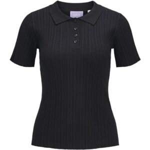 JACK & JONES Jxhadley SS Polo Knit Noos Mallas, Negro, XS JACK & JONES Jxhadley SS Polo Knit Noos Mallas, Negro, XS