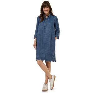 Cecil B144486 Vestido, Mid Blue Wash, L Mujeres Cecil B144486 Vestido, Mid Blue Wash, L Mujeres