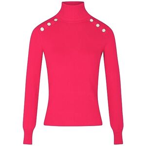 Morgan Jersey manga larga con cuello de tortuga Rosa S Morgan Jersey manga larga con cuello de tortuga Rosa S