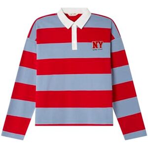 SPRINGFIELD Polo De Rayas De Manga Larga, Azul, XS SPRINGFIELD Polo De Rayas De Manga Larga, Azul, XS