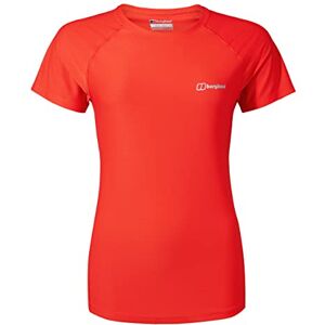 Berghaus Camiseta técnica de Capa Base, Manga Corta y Cuello Redondo 24/7 Mujer, Poinciana L Berghaus Camiseta técnica de Capa Base, Manga Corta y Cuello Redondo 24/7 Mujer, Poinciana L