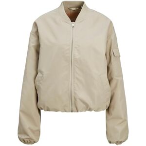 JACK & JONES Jxleila Bomber Jacket OTW Noos Chaqueta bomber para mujer, gris, XS JACK & JONES Jxleila Bomber Jacket OTW Noos Chaqueta bomber para mujer, gris, XS