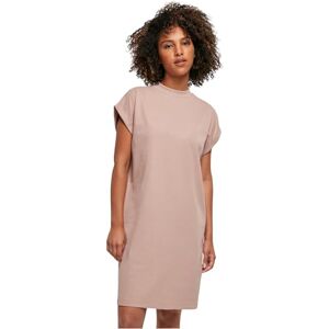 Build Your Brand Ladies Turtle Extended Shoulder Dress, Vestido Mujer, duskrose, M Build Your Brand Ladies Turtle Extended Shoulder Dress, Vestido Mujer, duskrose, M