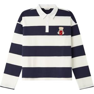 SPRINGFIELD Polo De Rayas De Manga Larga, Azul Marino, L SPRINGFIELD Polo De Rayas De Manga Larga, Azul Marino, L