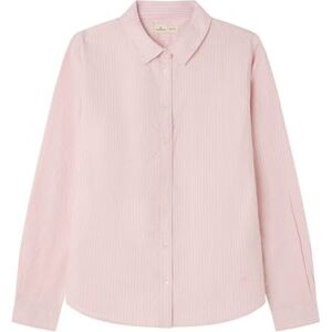 SPRINGFIELD Oxford Shirt IN Cotton and Spandex. Embroided Logo. Camisa, Rosa, 44 para Mujer SPRINGFIELD Oxford Shirt IN Cotton and Spandex. Embroided Logo. Camisa, Rosa, 44 para Mujer