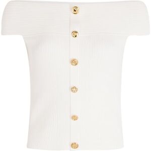 Morgan Jersey para Mujer, Off White M, M Morgan Jersey para Mujer, Off White M, M