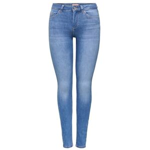 ONLY Onlblush Life Mid Skinny Rea12187 Noos, Jeans Mujer, Azul (Medio De Mezclilla Azul), XS ONLY Onlblush Life Mid Skinny Rea12187 Noos, Jeans Mujer, Azul (Medio De Mezclilla Azul), XS
