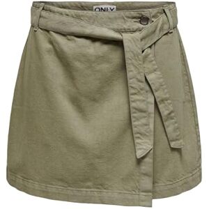 ONLY ONLPRIME Falda Corta para Mujer, Verde Claro, M ONLY ONLPRIME Falda Corta para Mujer, Verde Claro, M