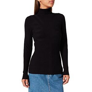 Morgan Jersey manga larga con cuello de tortuga Negro XS Morgan Jersey manga larga con cuello de tortuga Negro XS