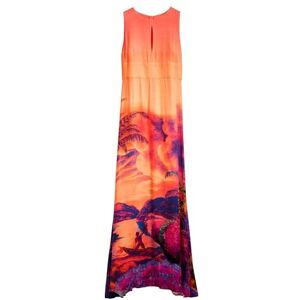 Desigual Vest_Tropical_Lacroix Casual Dress, Rojo, L Women's Desigual Vest_Tropical_Lacroix Casual Dress, Rojo, L Women's