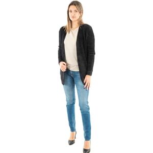 Morgan Chaleco Largo de Malla esponjosa, Negro, S Morgan Chaleco Largo de Malla esponjosa, Negro, S
