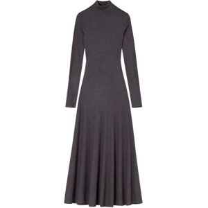 SPRINGFIELD Midi Turtle Neck Long Sleeve Dress Vestido De Cuello Alto, Gris, M para Mujer SPRINGFIELD Midi Turtle Neck Long Sleeve Dress Vestido De Cuello Alto, Gris, M para Mujer