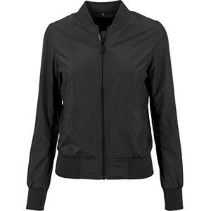 Build Your Brand Chaqueta Bomber de Nailon para Mujer Build Your Brand Chaqueta Bomber de Nailon para Mujer