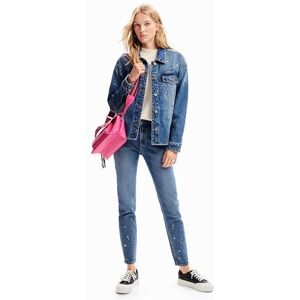 Desigual Denim_Lamar Pantalones Casuales, Azul, L para Mujer Desigual Denim_Lamar Pantalones Casuales, Azul, L para Mujer