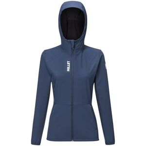 MILLET Chaqueta Softshell para mujer, estiramiento a prueba de viento y calor SENECA SHIELD HOODIE MILLET Chaqueta Softshell para mujer, estiramiento a prueba de viento y calor SENECA SHIELD HOODIE