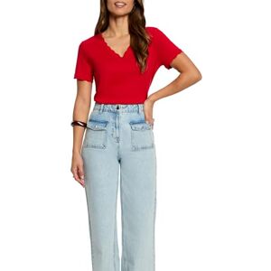 Morgan Camiseta de Manga Corta para Mujer Morgan Camiseta de Manga Corta para Mujer