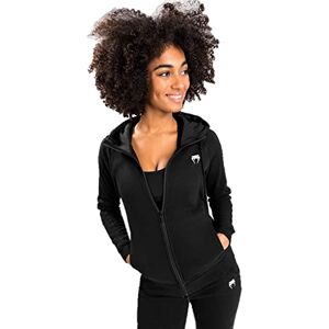 VENUM Essential Hoody Sudadera con Capucha y Cremallera, Mujer, Negro, Small VENUM Essential Hoody Sudadera con Capucha y Cremallera, Mujer, Negro, Small