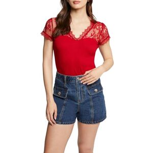 Morgan Camiseta de Manga Corta, Granate, S Morgan Camiseta de Manga Corta, Granate, S